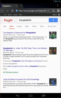 Bangla Newspapers android App screenshot 2